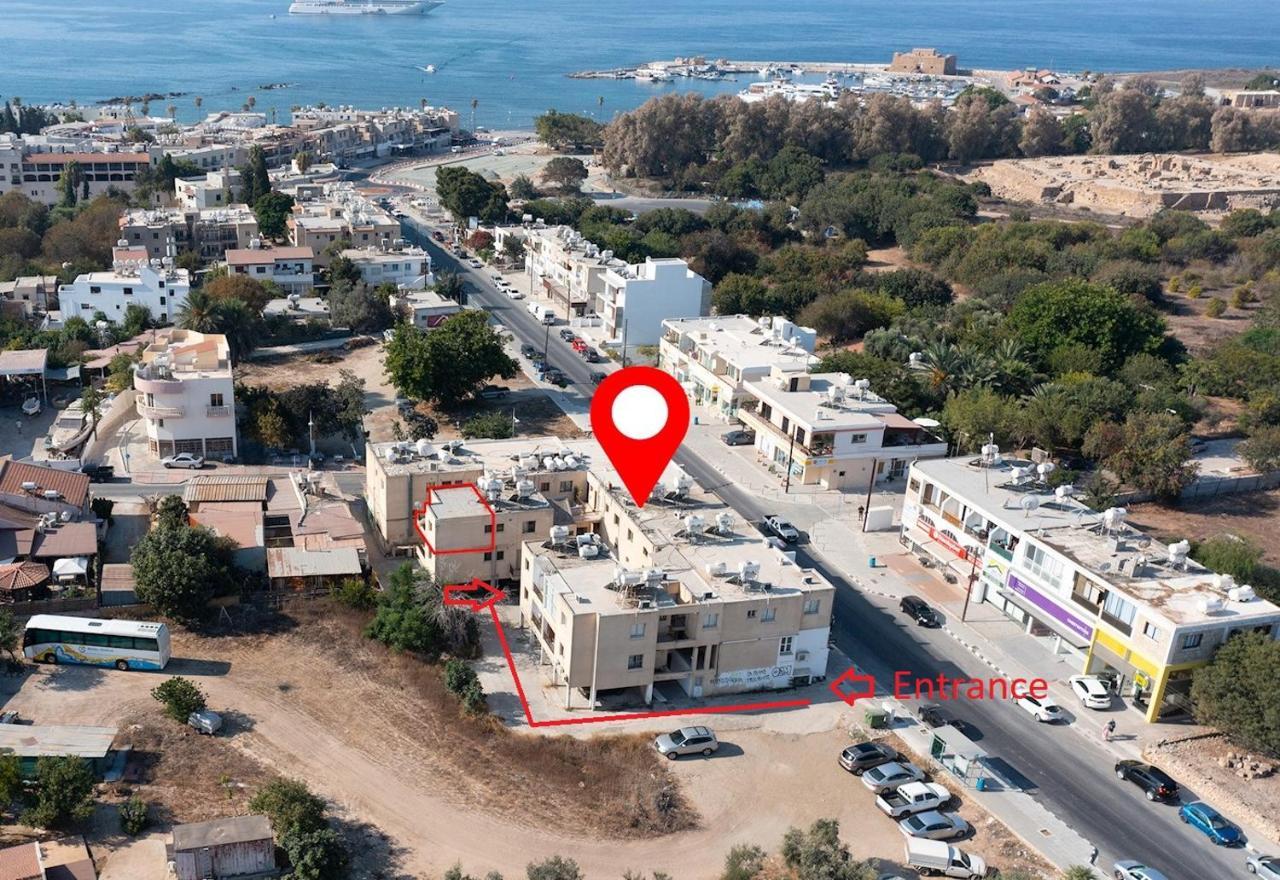 Lovely Ap In The Center Of Kato Paphos Buitenkant foto